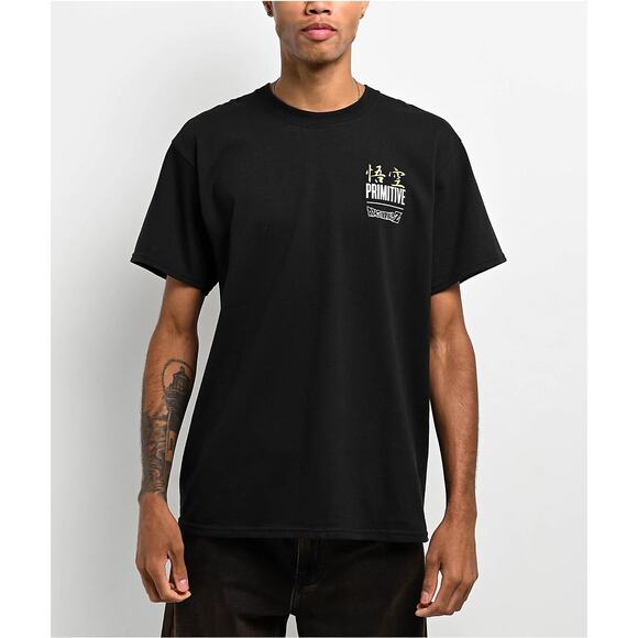 Primitive Skate X Dragon Ball Z Men's T-Shirt Goku Energy Japanese Anime Tee - Picture 3 of 4